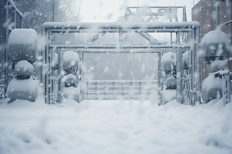 大雪风光环境冬天摄影图