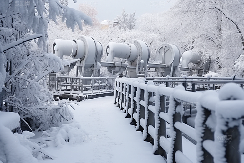 大雪风光自然高清摄影图