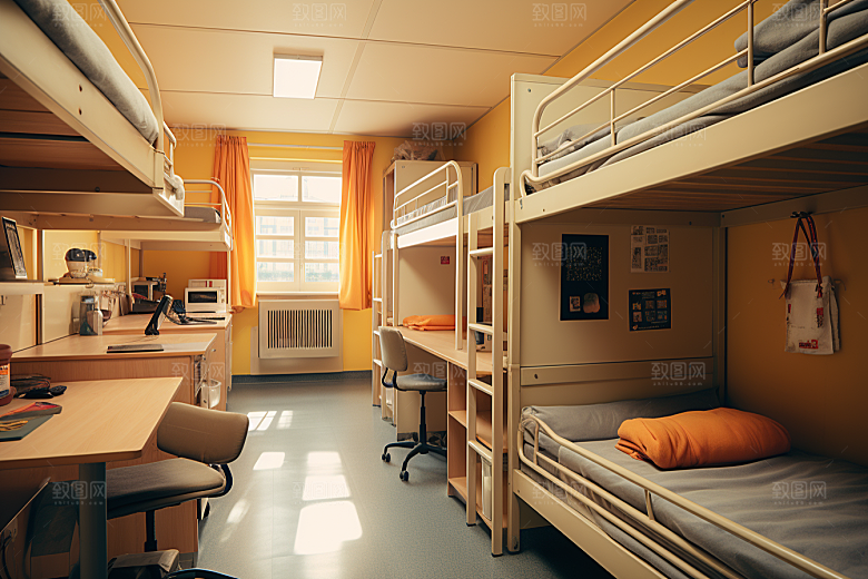 学校宿舍校舍大学摄影图