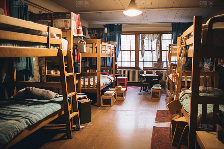 学校宿舍大学开学季摄影图