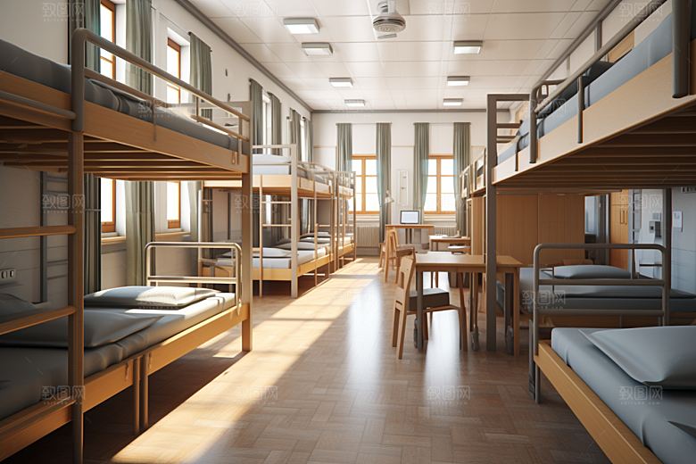 学校宿舍校舍校园摄影图