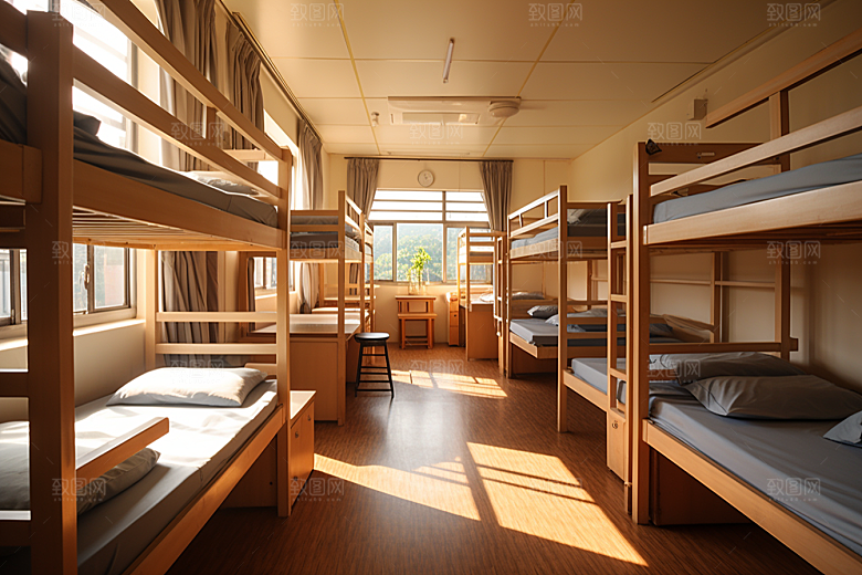 学校宿舍校舍高清摄影图
