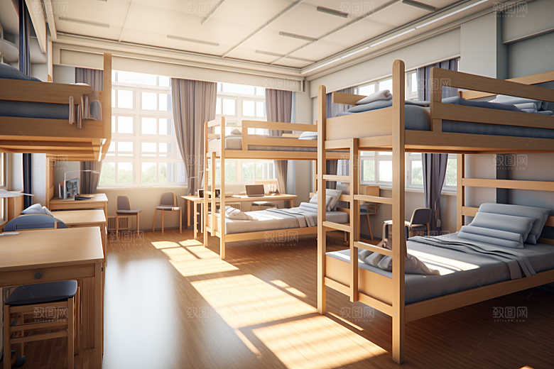学校宿舍大学高清摄影图