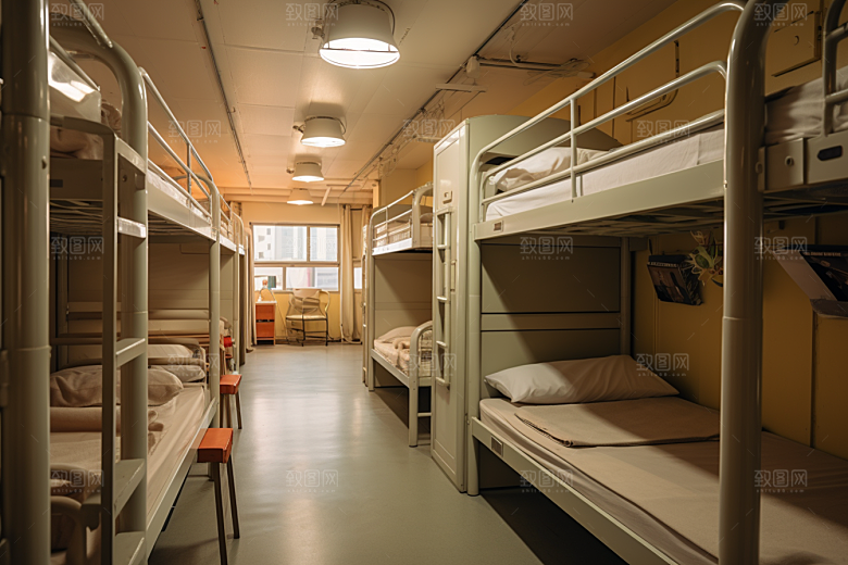 学校宿舍学校生活大学摄影图