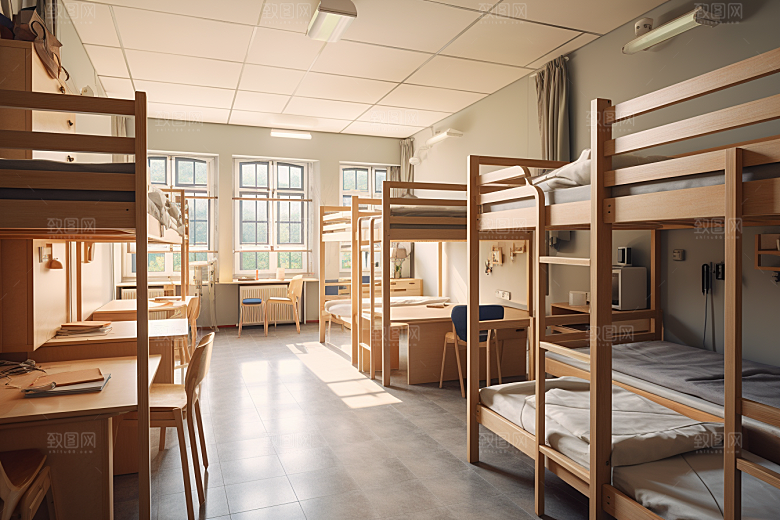 学校宿舍校舍校园摄影图