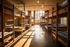 学校宿舍校园住校摄影图