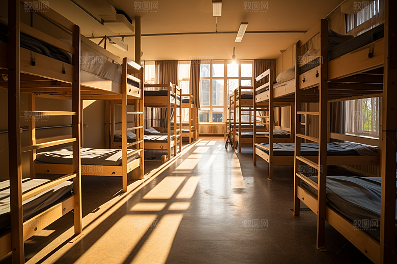 学校宿舍校园住校摄影图
