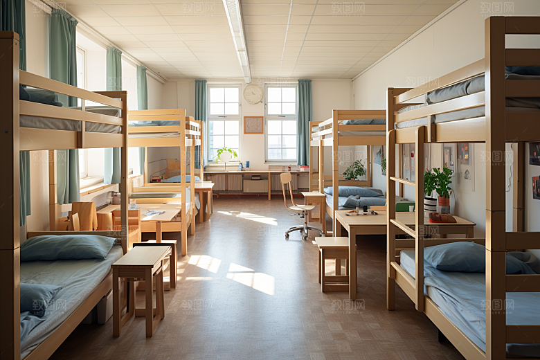 学校宿舍大学校舍摄影图