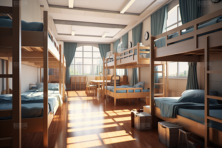 学校宿舍大学高清摄影图