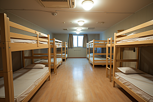 学校宿舍校舍住校摄影图