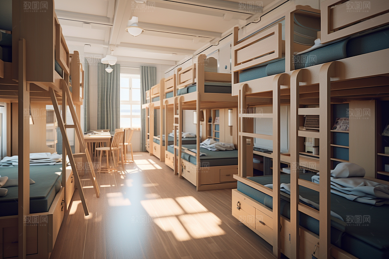 学校宿舍住校高清摄影图