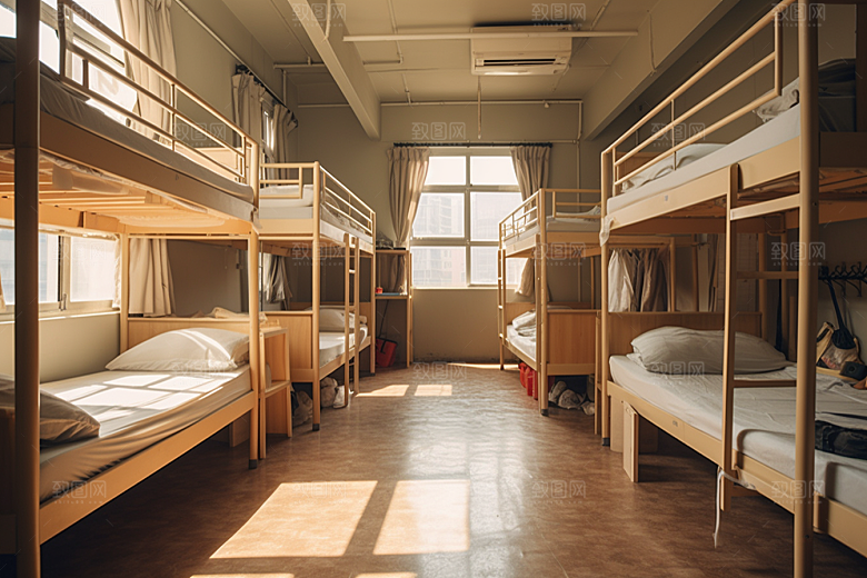 学校宿舍校舍校园摄影图