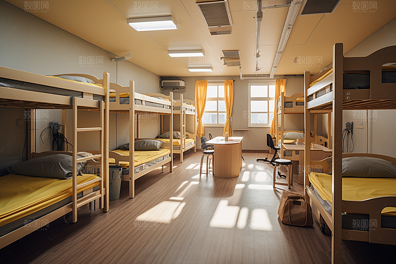 学校宿舍大学高清摄影图