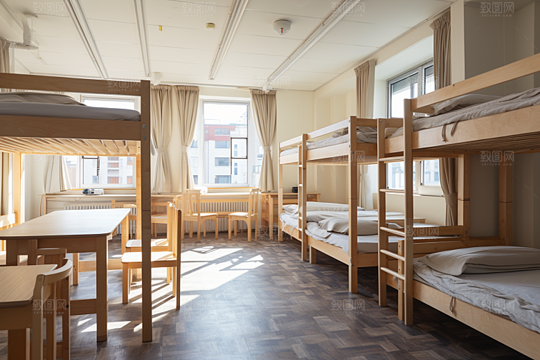 学校宿舍高清校舍摄影图
