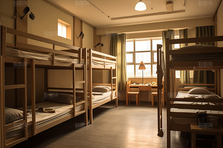 学校宿舍高中高清摄影图