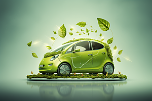 新能源汽车可持续发展环保素材