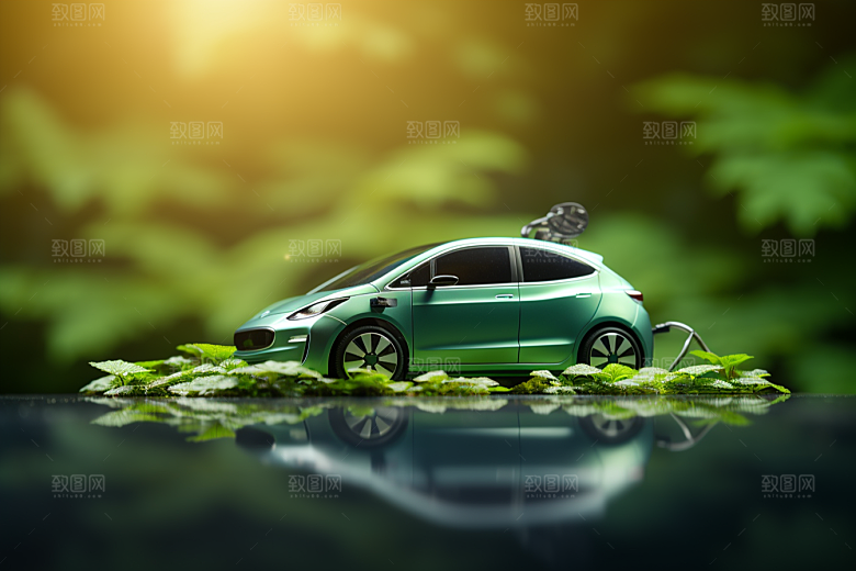 新能源汽车环保高清素材