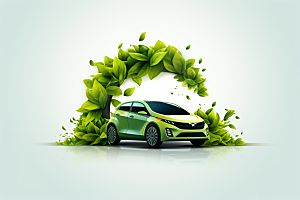 新能源汽车高清节能素材