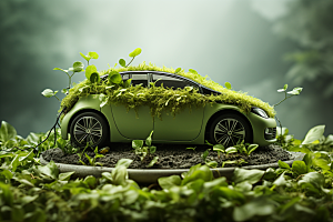 新能源汽车环保绿色出行素材