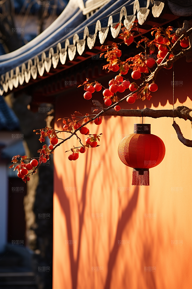 雪中腊梅高清梅花摄影图