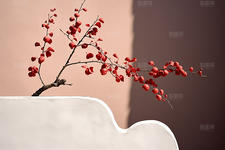 冬天腊梅花寒冷芬芳摄影图