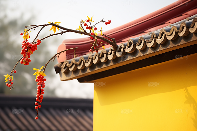 冬天腊梅花传统冬季摄影图