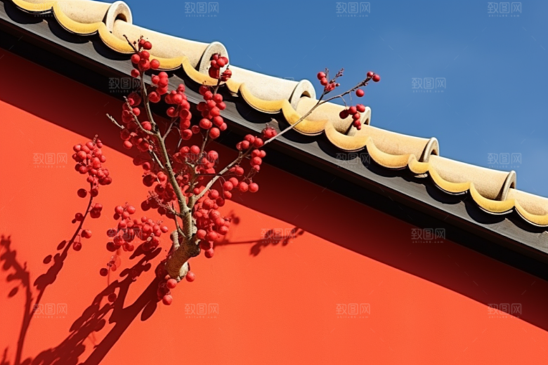 冬天腊梅花芬芳高清摄影图