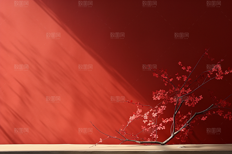 冬天腊梅花寒冷优雅摄影图