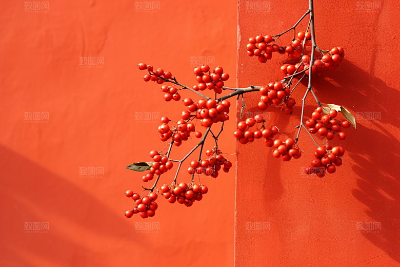冬天腊梅花冬季芬芳摄影图