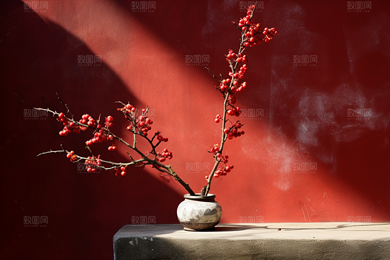 冬天腊梅花芬芳冬季摄影图