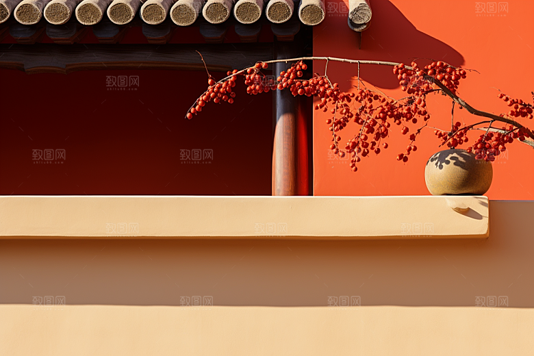 冬天腊梅花优雅高清摄影图