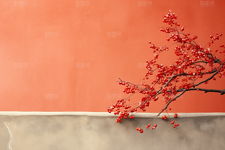冬天腊梅花自然冬季摄影图