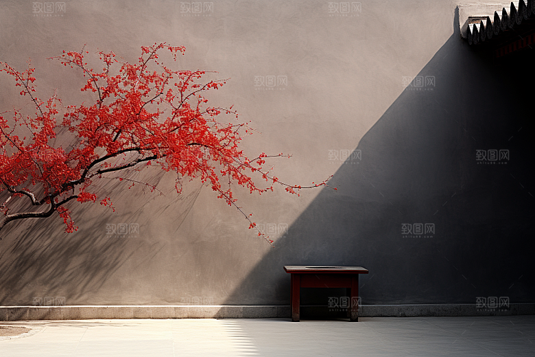 冬天腊梅花冬季植物摄影图
