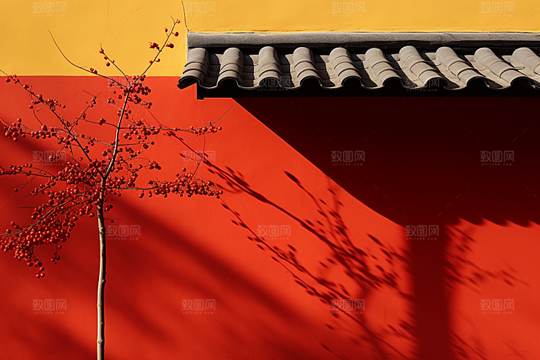冬天腊梅花自然冬季摄影图