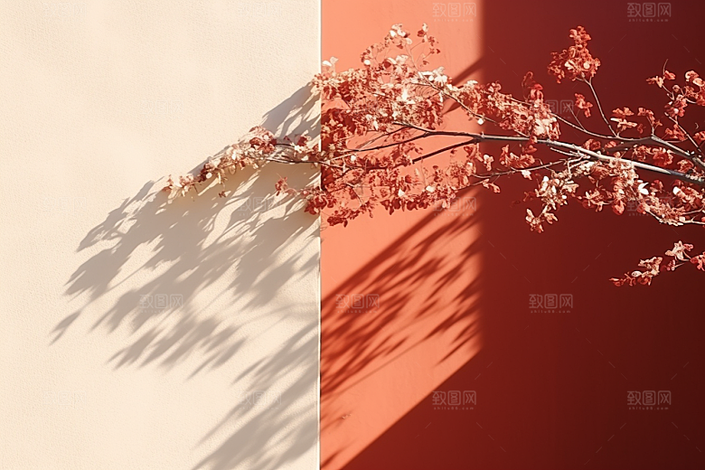 冬天腊梅花寒冷花卉摄影图