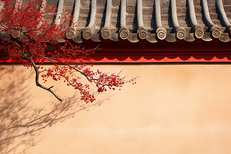 冬天腊梅花植物高清摄影图