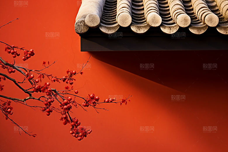 冬天腊梅花高清优雅摄影图