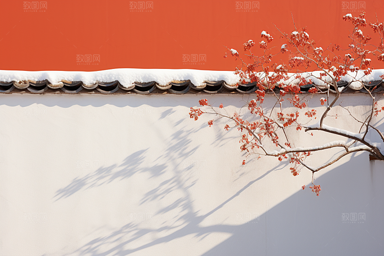 冬天腊梅花芬芳冬季摄影图