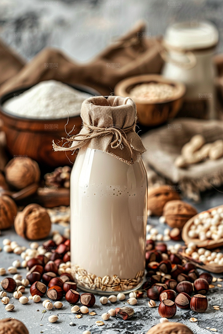 豆浆豆奶日系高清摄影图