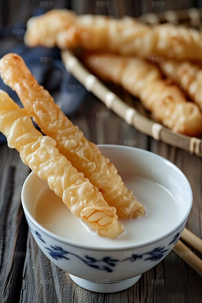 豆浆豆奶饮料能量餐摄影图
