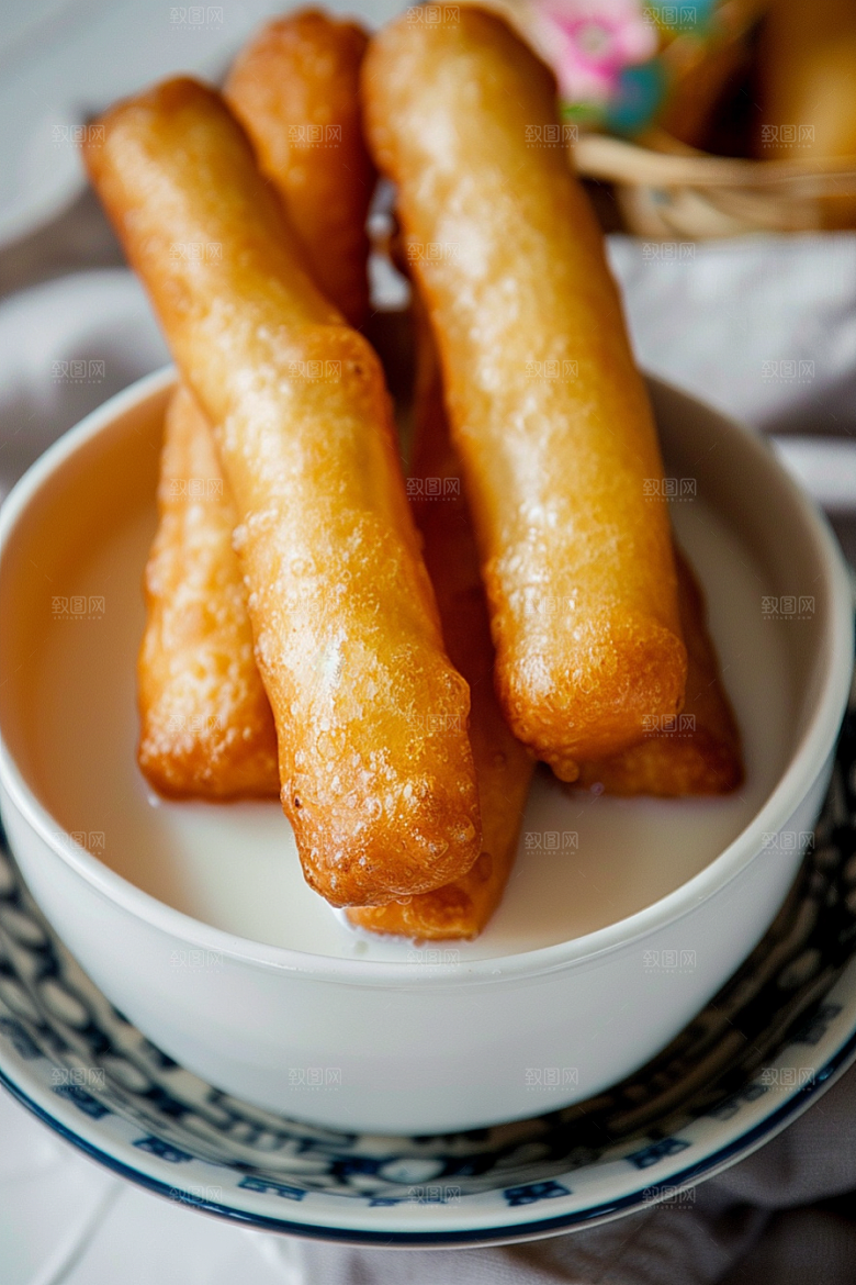 豆浆豆奶饮品美食摄影图