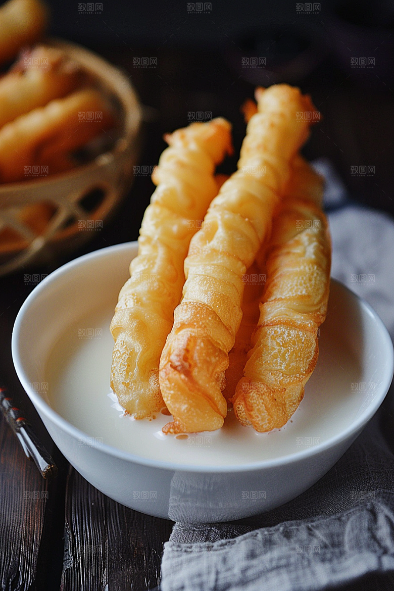 豆浆豆奶自然饮料摄影图
