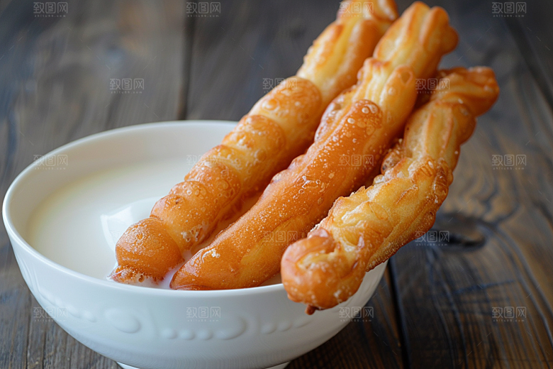 豆浆豆奶牛奶高清摄影图