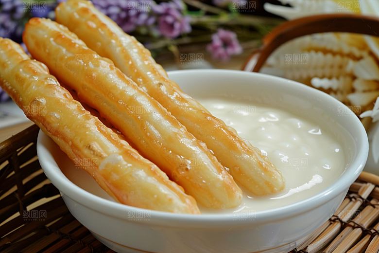 豆浆豆奶牛奶饮料摄影图