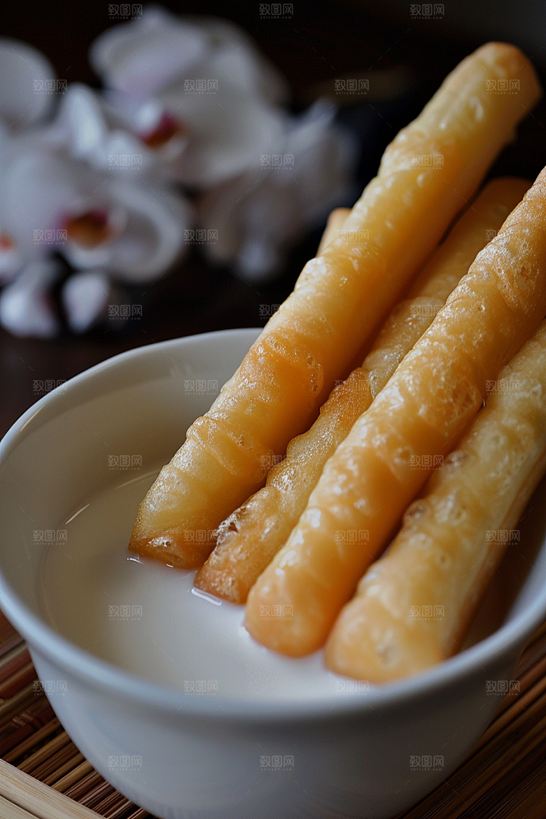 豆浆豆奶能量餐饮品摄影图