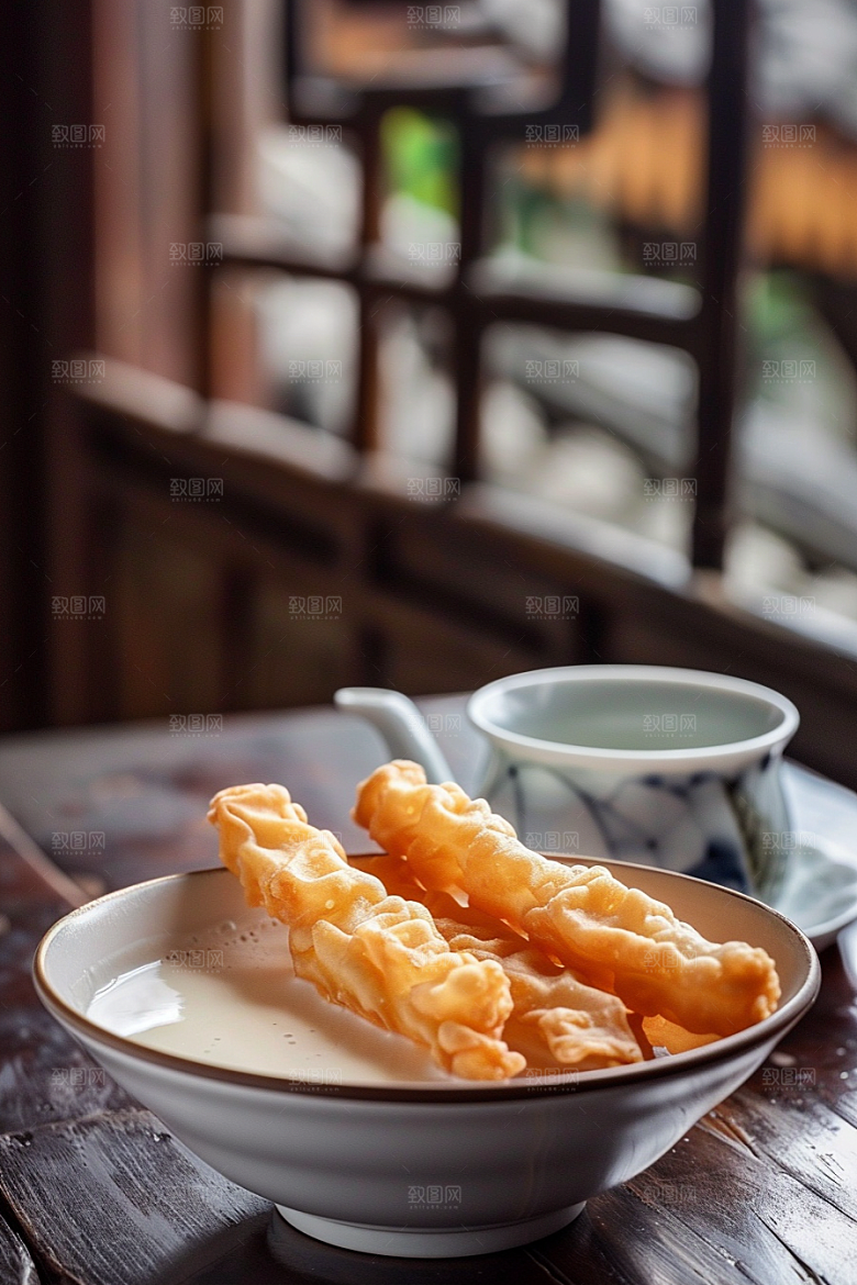 豆浆豆奶日系自然摄影图
