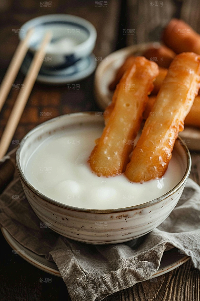 豆浆豆奶日系谷物摄影图