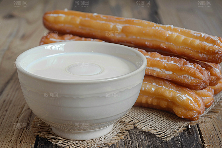 豆浆豆奶饮品自然摄影图