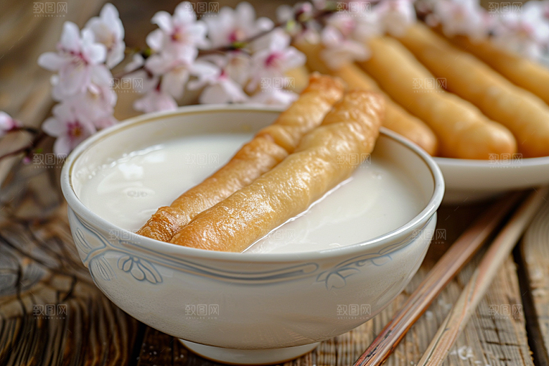 豆浆豆奶饮料牛奶摄影图