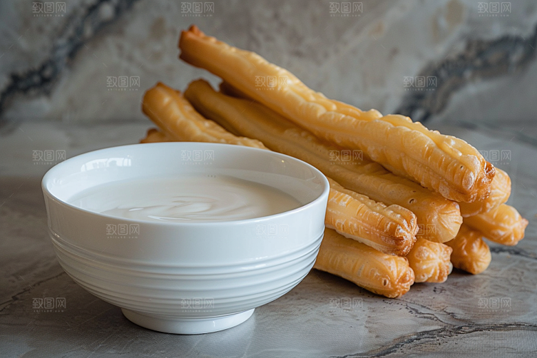 豆浆豆奶饮品高清摄影图
